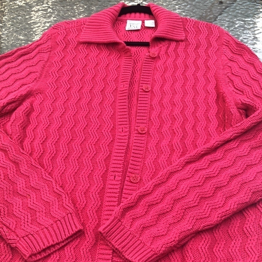 Women’s Field FG Gear Cotton Knit Cardigan Sweater - Picture 4 of 7